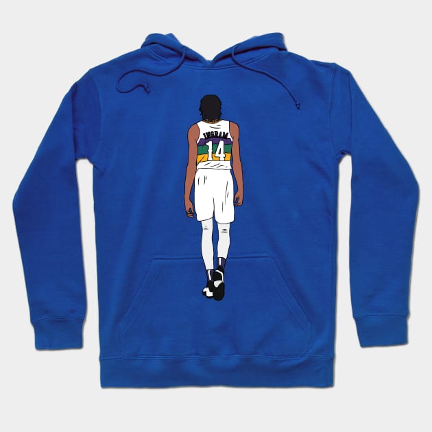 Brandon Ingram Back-To (Pelicans) Hoodie by rattraptees